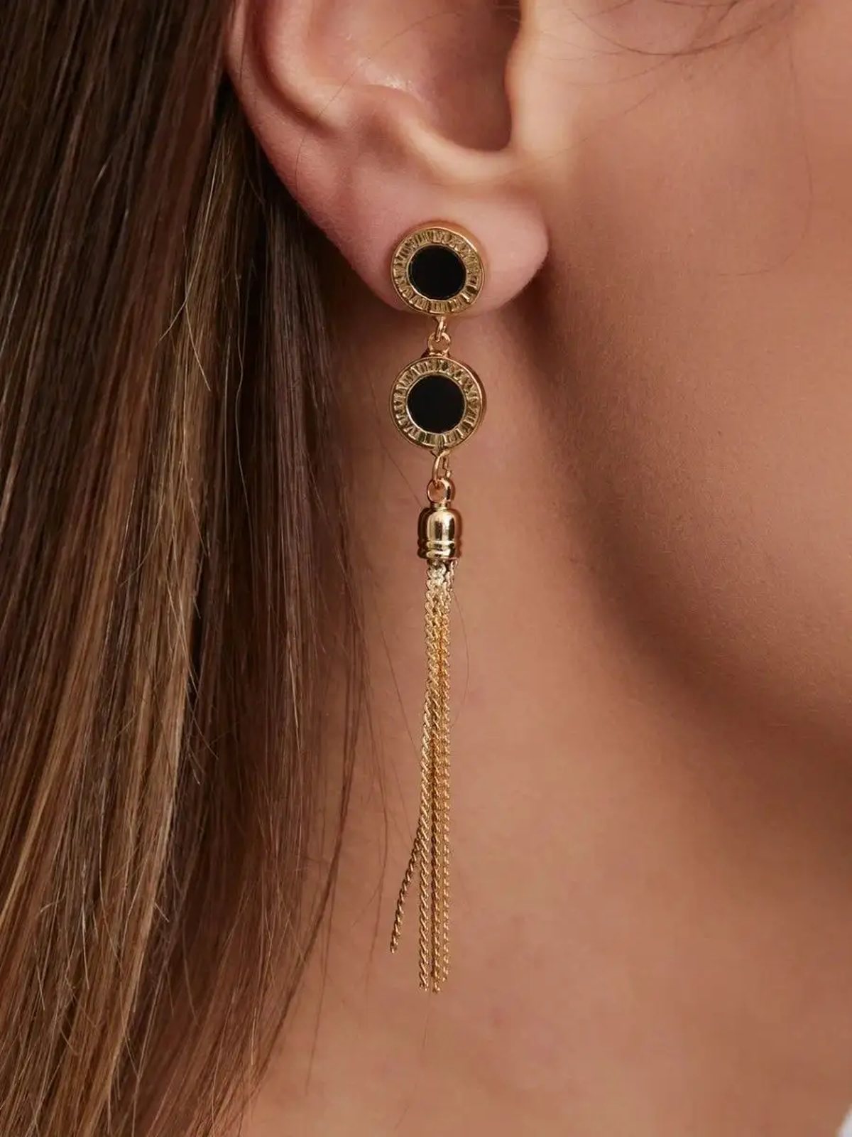 Клипсы для ушей, клипсы серьги, длинные