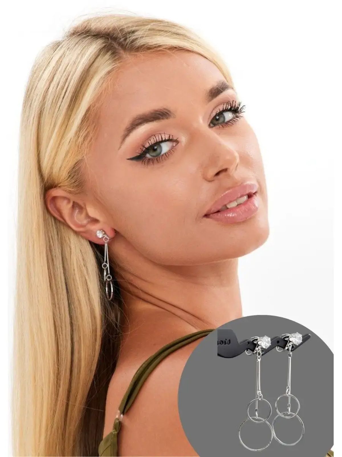 Клипсы для ушей, клипсы бижутерия