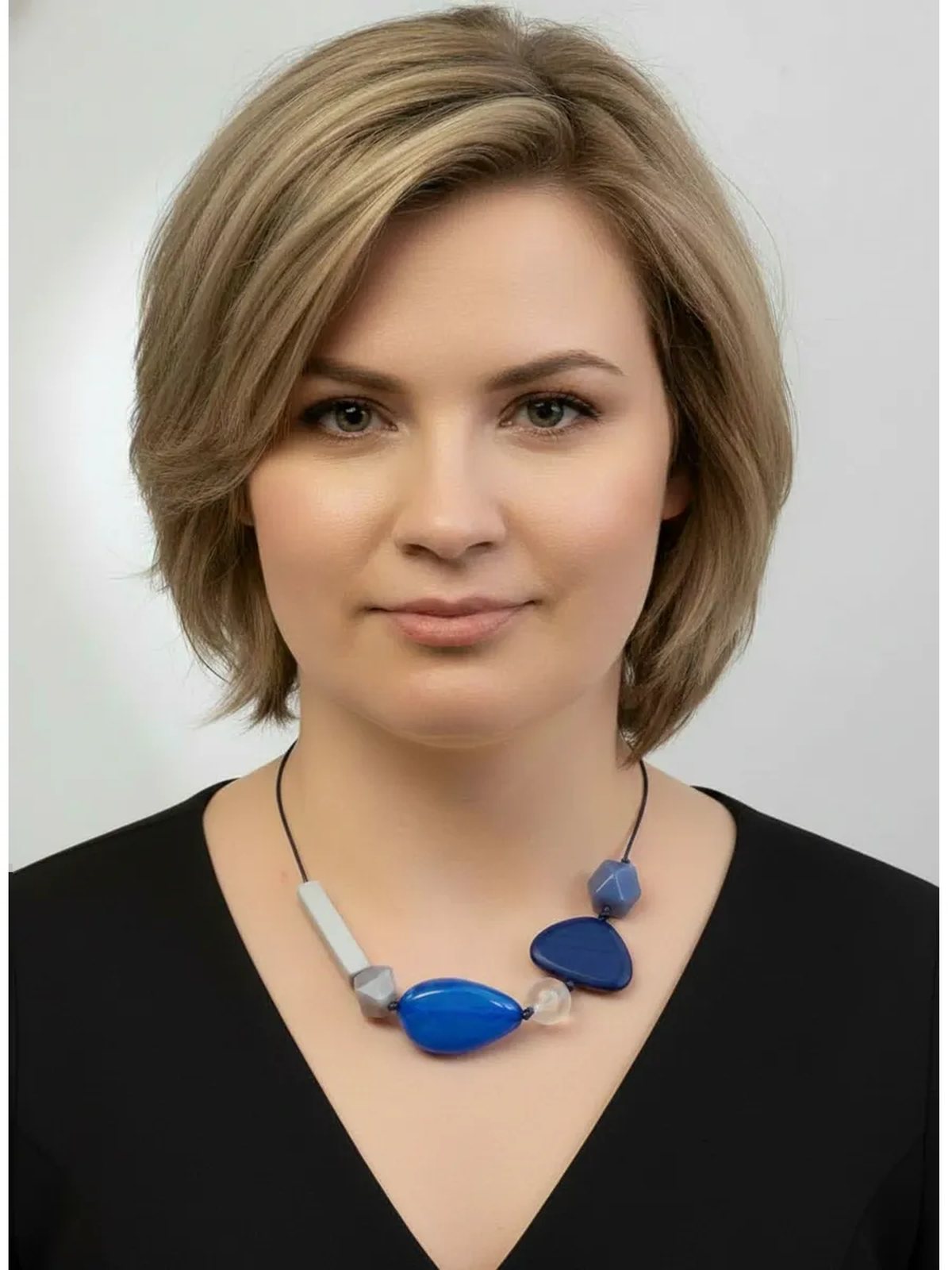 Колье бусы крупные на шею